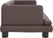 vidaXL - Hondenmand - 80x45x30 - cm - kunstleer - bruin