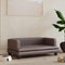 vidaXL - Hondenmand - 80x45x30 - cm - kunstleer - bruin