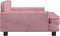 vidaXL - Hondenmand - 90x53x30 - cm - fluweel - roze