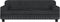 vidaXL - Hondenmand - 90x53x30 - cm - fluweel - zwart