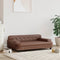 vidaXL - Hondenmand - 90x53x30 - cm - kunstleer - bruin