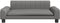 vidaXL - Hondenmand - 90x53x30 - cm - kunstleer - grijs