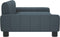 vidaXL - Hondenmand - 90x53x30 - cm - stof - donkergrijs
