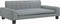 vidaXL - Hondenmand - 90x53x30 - cm - stof - lichtgrijs