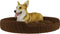 vidaXL-Hondenmand-90x70x23-cm-pluche-bruin