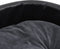 vidaXL - Hondenmand - 90x79x20 - cm - pluche - en - kunstleer - zwart - en - donkergrijs