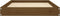 vidaXL - Hondenmand - 91,5x64x9 - cm - massief - grenenhout - honingbruin
