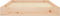 vidaXL - Hondenmand - 91,5x64x9 - cm - massief - grenenhout