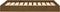 vidaXL - Hondenmand - 91,5x64x9 - cm - massief - grenenhout - honingbruin