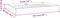 vidaXL - Hondenmand - 91,5x64x9 - cm - massief - grenenhout - honingbruin