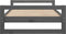 vidaXL - Hondenmand - 95,5x65,5x28 - cm - massief - grenenhout - grijs
