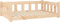 vidaXL - Hondenmand - 95,5x65,5x28 - cm - massief - grenenhout