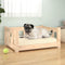 vidaXL - Hondenmand - 95,5x65,5x28 - cm - massief - grenenhout
