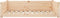 vidaXL - Hondenmand - 95,5x65,5x28 - cm - massief - grenenhout