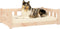 vidaXL - Hondenmand - 95,5x65,5x28 - cm - massief - grenenhout
