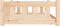 vidaXL - Hondenmand - 95,5x65,5x28 - cm - massief - grenenhout