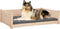 vidaXL - Hondenmand - 95,5x65,5x28 - cm - massief - grenenhout