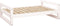 vidaXL - Hondenmand - 95,5x65,5x28 - cm - massief - grenenhout - wit