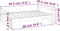 vidaXL - Hondenmand - 95,5x65,5x28 - cm - massief - grenenhout - wit