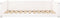 vidaXL - Hondenmand - 95,5x65,5x28 - cm - massief - grenenhout - wit