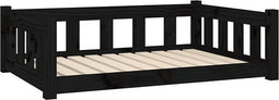 vidaXL-Hondenmand-95,5x65,5x28-cm-massief-grenenhout-zwart