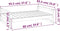 vidaXL - Hondenmand - 95,5x65,5x28 - cm - massief - grenenhout - zwart