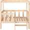 vidaXL - Hondenmand - 95,5x73,5x90 - cm - massief - grenenhout