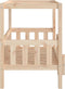 vidaXL - Hondenmand - 95,5x73,5x90 - cm - massief - grenenhout
