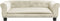 vidaXL - Hondenmand - 95x55x30 - cm - fluweel - crèmekleurig