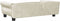 vidaXL - Hondenmand - 95x55x30 - cm - fluweel - crèmekleurig