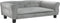 vidaXL - Hondenmand - 95x55x30 - cm - fluweel - lichtgrijs
