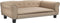 vidaXL - Hondenmand - 95x55x30 - cm - kunstleer - cappuccinokleurig
