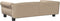 vidaXL - Hondenmand - 95x55x30 - cm - kunstleer - cappuccinokleurig