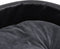 vidaXL - Hondenmand - 99x89x21 - cm - pluche - en - kunstleer - zwart - en - donkergrijs