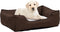 vidaXL-Hondenmand-linnen-look-85,5x70x23-cm-fleece-bruin