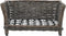 vidaXL - Hondenmand - met - kussen - 50x33x30 - cm - natuurlijk - wilgen - grijs