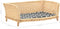 vidaXL - Hondenmand - met - kussen - 90x54x35 - cm - natuurlijk - wilgen