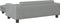 vidaXL - Hondenmand - met - verlengstuk - 100x50x30 - cm - fluweel - lichtgrijs