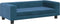 vidaXL - Hondenmand - met - verlengstuk - 100x50x30 - cm - fluweel - blauw