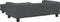 vidaXL - Hondenmand - met - verlengstuk - 100x50x30 - cm - fluweel - donkergrijs