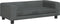 vidaXL - Hondenmand - met - verlengstuk - 100x50x30 - cm - fluweel - donkergrijs