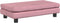 vidaXL - Hondenmand - met - verlengstuk - 100x50x30 - cm - fluweel - roze