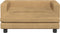 vidaXL - Hondenmand - met - verlengstuk - 100x50x30 - cm - fluweel - bruin