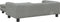 vidaXL - Hondenmand - met - verlengstuk - 100x50x30 - cm - fluweel - lichtgrijs
