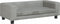 vidaXL - Hondenmand - met - verlengstuk - 100x50x30 - cm - fluweel - lichtgrijs