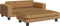 vidaXL - Hondenmand - met - verlengstuk - 100x50x30 - cm - fluweel - bruin