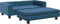 vidaXL - Hondenmand - met - verlengstuk - 100x50x30 - cm - fluweel - blauw