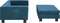 vidaXL - Hondenmand - met - verlengstuk - 100x50x30 - cm - fluweel - blauw