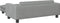 vidaXL - Hondenmand - met - verlengstuk - 100x50x30 - cm - fluweel - lichtgrijs