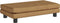 vidaXL - Hondenmand - met - verlengstuk - 100x50x30 - cm - fluweel - bruin